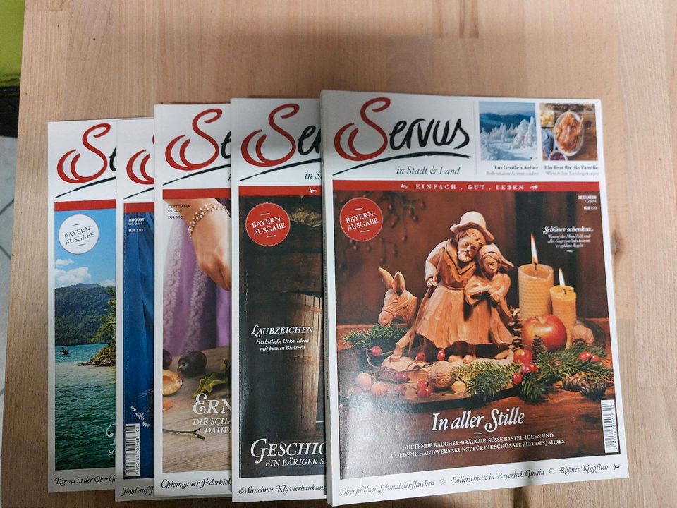 30 Zeitschriften "Servus " in Kirchdorf a. Inn