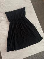 H&M Damen Basic Kleid Sommerkleid Jersey L schwarz trägerlos Hessen - Limburg Vorschau
