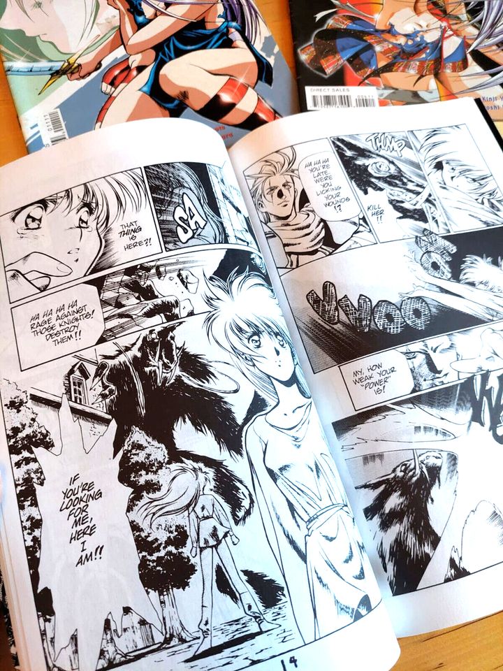 Legend of Lemnear CPM Manga Comic Nr. 4 + 6 + 11 + 13 Urushihara in Berlin