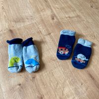 Socken Dino Zirkus grau blau Gr. 68-80 2 Stk. Nordrhein-Westfalen - Herne Vorschau