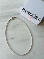 NEU Pandora Moments Studded Chain Halskette Necklace Silber Berlin - Mitte Vorschau