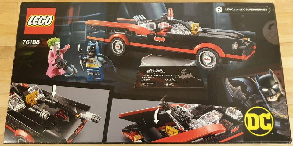 Neu OVP Lego Super Heros 76188 Batmobil Klassiker 1966 Technik in Lemgo