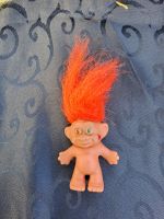 Vintage Troll Puppe orangene Haare mit Herz auf der Wange Niedersachsen - Oldenburg Vorschau