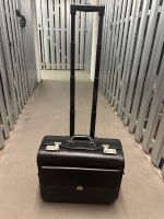 Echtleder Rollkoffer / Reisekoffer / Trolley in Schwarz Dresden - Neustadt Vorschau