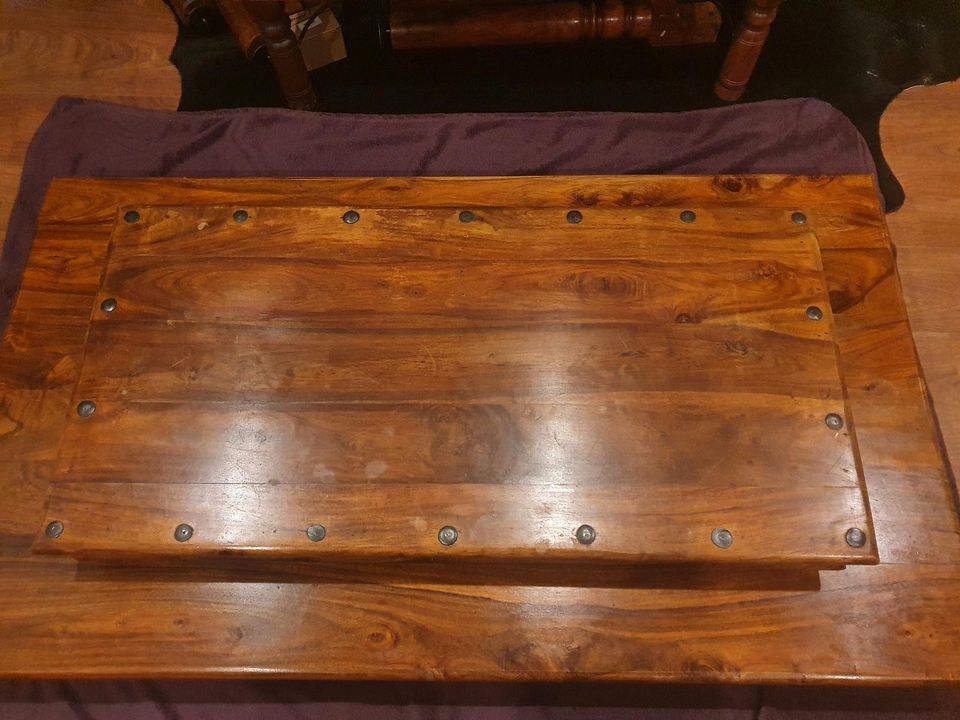 Tische Kolonial Stil Teak Möbel 2er Set in Neuss