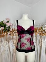 Vintage coquette whimsigoth lolita Lingerie Koeset Mesh Top Bayern - Augsburg Vorschau