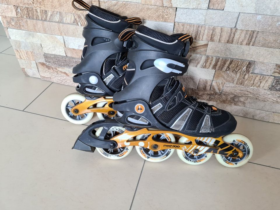 Inlne Skates K2 Mach 100 CF Boa Größe 40,5 (41 passt auch) in Laer