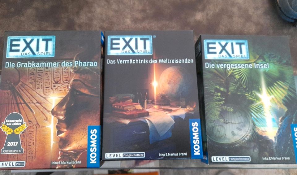 Exit Game: Vergessene Insel, Pharao, Weltreisender in Düsseldorf