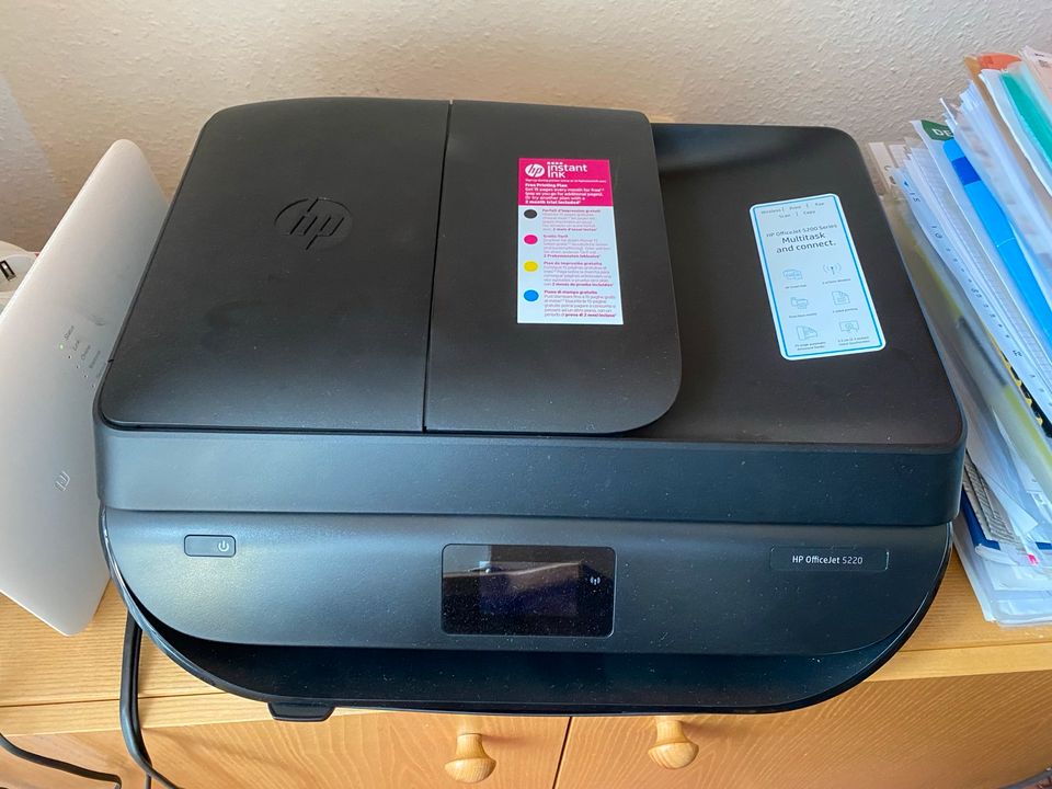 HP Drucker Office Jet 5220 print scan copy fax in Freising
