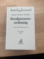 Meyer-Gossner StPO Kommentar 66. Auflage Bayern - Würzburg Vorschau