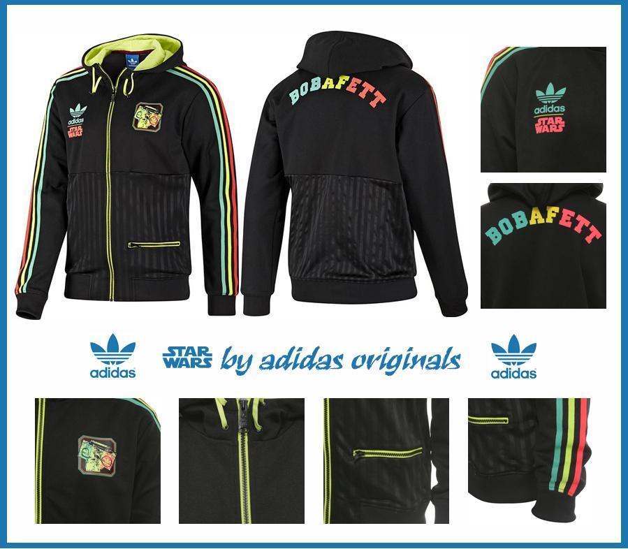 Adidas Star Wars Bobafett Jacke Rasta Hoodie Marley Reggae M XXL in Altona Hamburg Lurup kleinanzeigen