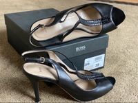 Hugo Boss Leder Sandalen Riemchensandale 39 schwarz Baden-Württemberg - Karlsdorf-Neuthard Vorschau