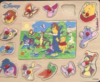 Winnie Pooh Steckpuzzle Bayern - Schweinfurt Vorschau