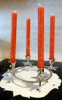 4 flammiger Kerzenständer Adventskranzständer *Edelmetall glanz* Bayern - Forchheim Vorschau