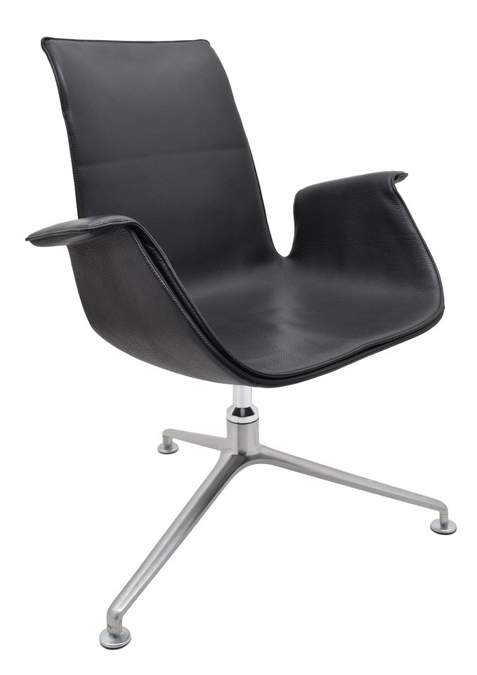 Walter Knoll Lounge Chair / FK Chair / Tulip Chair / Leder Schw. in Stuttgart