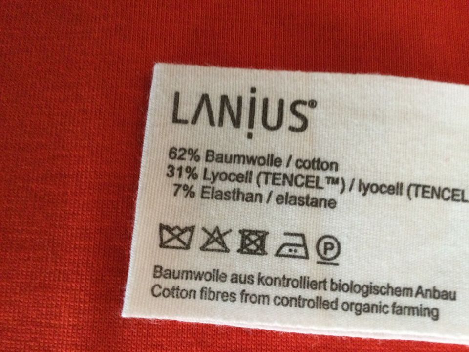 Lanius Kurzmantel Bio Baumwolle & Tencel  Loyocell rot Gr. 40 Neu in Kassel