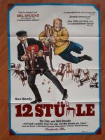 12 STÜHLE - Kinoplakat A1 - Gefaltet - 1976 / Mel Brooks Hessen - Bensheim Vorschau