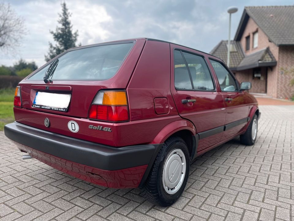 VW Golf2 GL 1.6 Typ19E *1.Hd.* *Top Zustand* *Lückenlose Historie in Hamminkeln