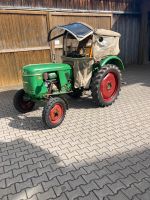 Deutz D25.2 mit Mähbalken Oldtimer Traktor Schlepper Bayern - Parsberg Vorschau