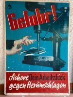 Rarität altes Reklame - Blechschild Baden-Württemberg - Bissingen an der Teck Vorschau