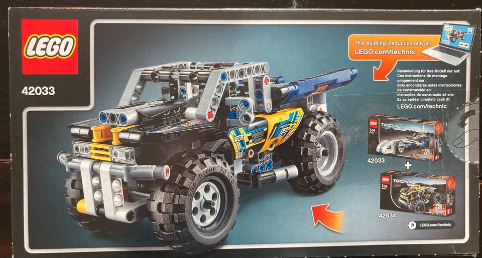 Lego Technic 42033 und 42034 Set Quad Auto in Karlsruhe