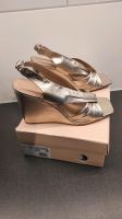 Neu Next Signature 40 hohe Schuhe Etikett Frau gold wedges leder Saarland - Saarlouis Vorschau