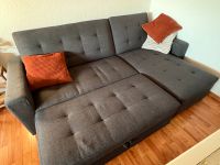 Dunkelgraues Sofa mit Kasten zum verstauen Sachsen-Anhalt - Stendal Vorschau