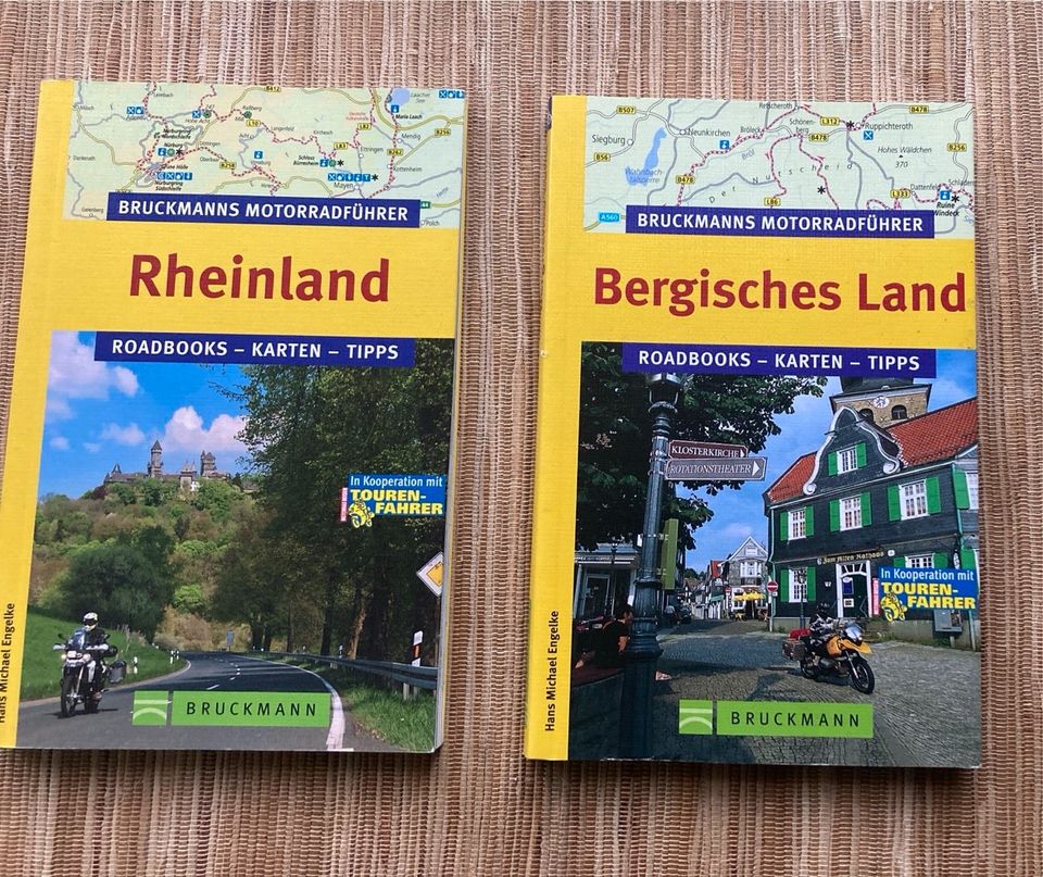 2 Motorradführer, Bruckmanns – Rheinland und Bergisches Land in Königswinter