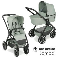 ABC-Design Samba 2in1 Kinderwagen-Set - Pine - inkl. Babywanne + Sportsitz + XXL-Zubehörpaket - NEU Hessen - Fulda Vorschau