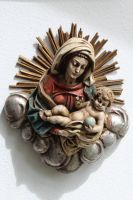 Antike Madonna Patrona Bavariae Holz geschnitzt Barock Maria Bayern - Bad Tölz Vorschau