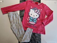 Hello Kitty Langarmshirt + Leggings Regenbogen Hose bunt 110 116 Bayern - Rattelsdorf Vorschau