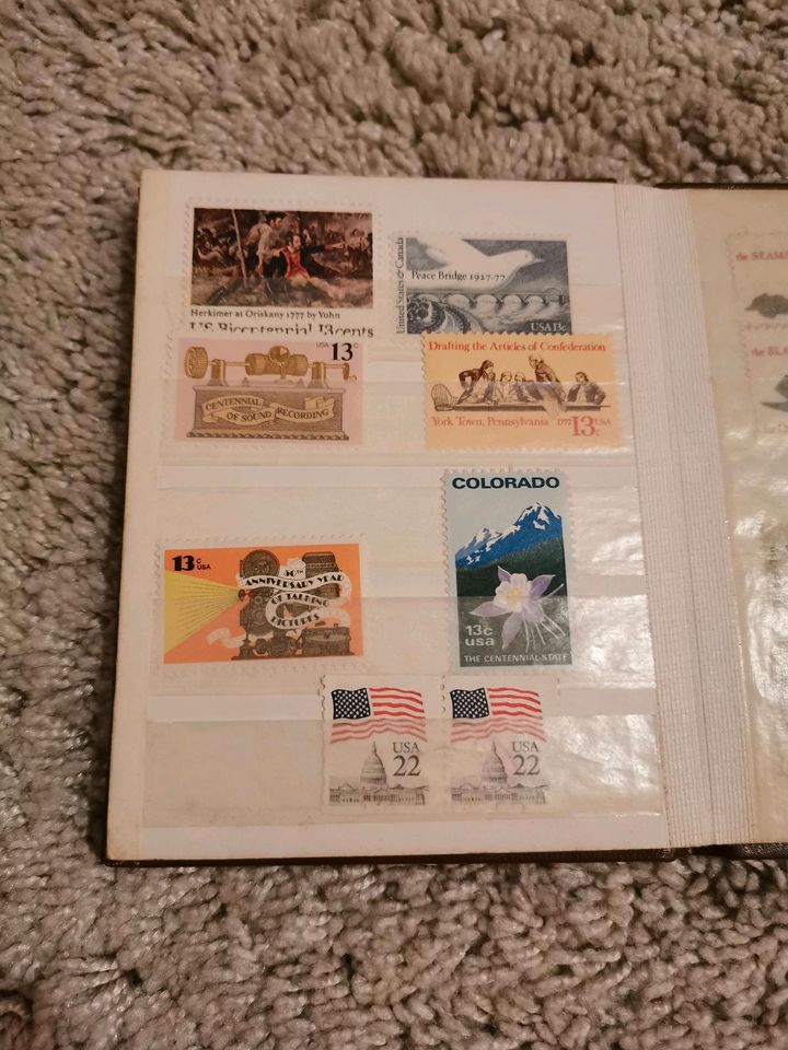 Briefmarken aus Nachlass u.a. USA in Wipperfürth