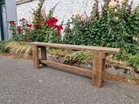 Bank Teak Gartenbank Holz 150cm Unikat Blumen Bad Garten Wohnen Kreis Ostholstein - Bad Schwartau Vorschau