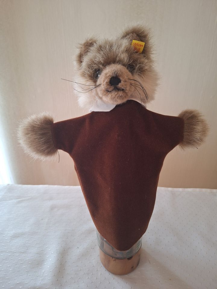 3 STEIFF Handpuppen, gut erhaltene Sammlerstücke, in Kisselbach