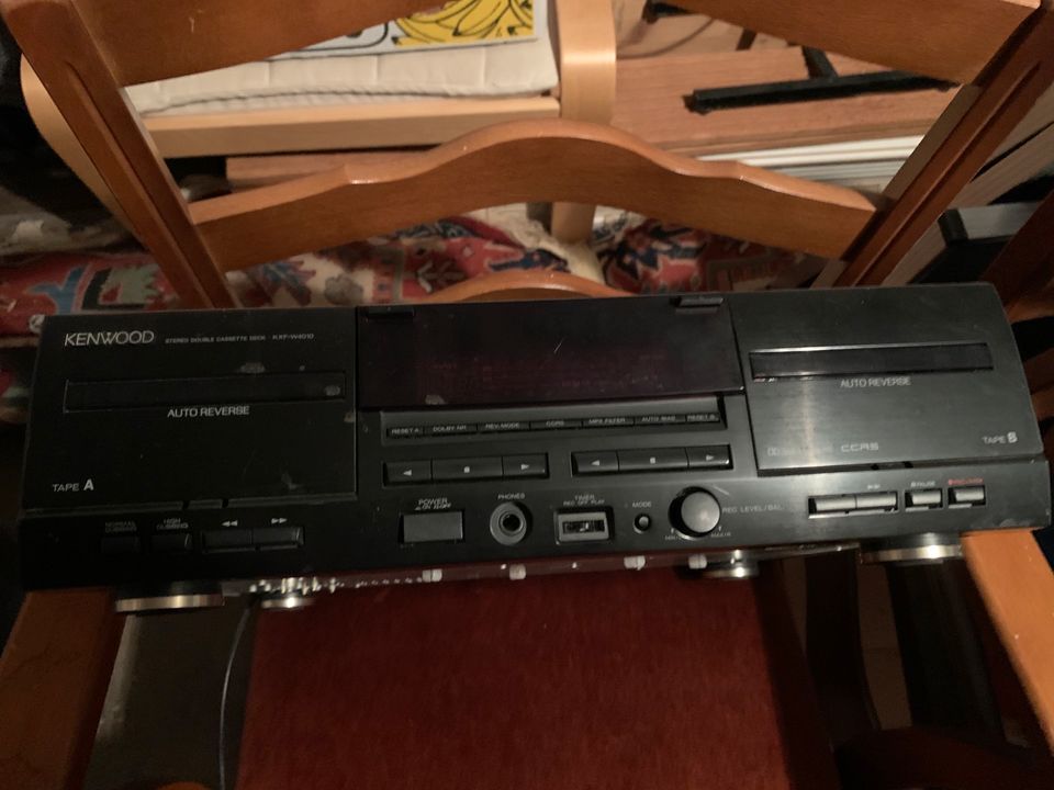 Kenwood - Doppelkassettendeck - Tape Deck - KX-W4010 in Nauheim