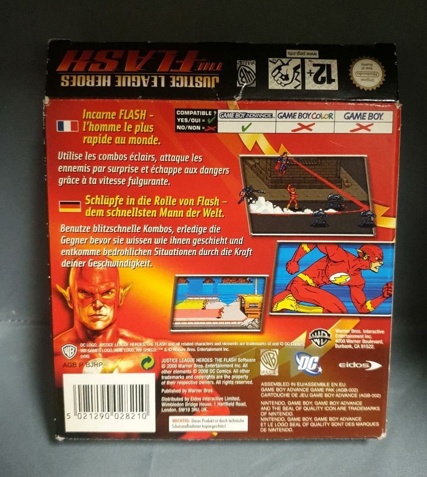 Gameboy Advance - The Flash in Lehrte