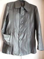 Vintage Herren Leder Jacke dunkelbraun Größe 46-48 Nordrhein-Westfalen - Lemgo Vorschau