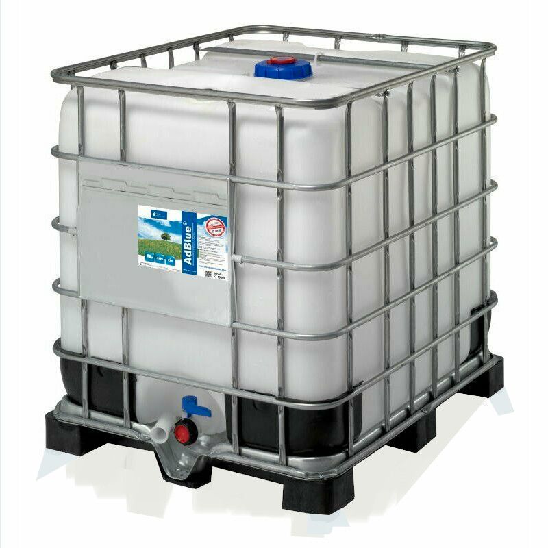 1000 L IBC CONTAINER FÜR DIE LAGERUNG UND ABGABE VON ADBLUE® NEU in Halsenbach