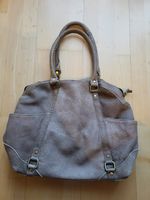 5th Avenue große Handtasche beige, Leder, used look Hessen - Fritzlar Vorschau