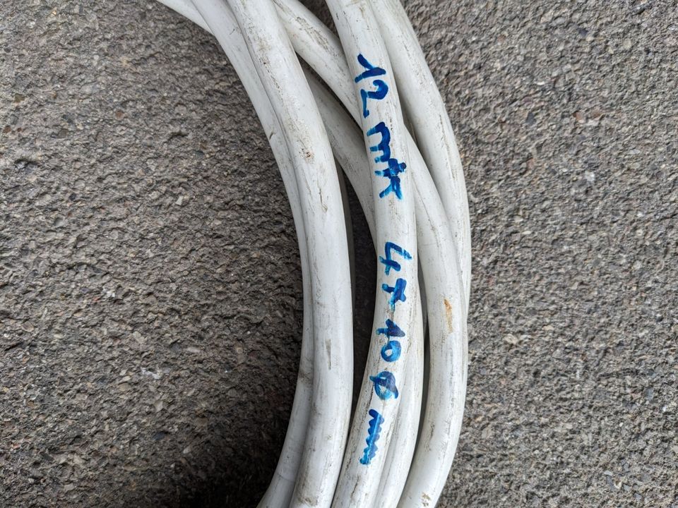 12 m NYM 4x10 mm² Mantelleitung Stromkabel Kabel in Bietigheim-Bissingen