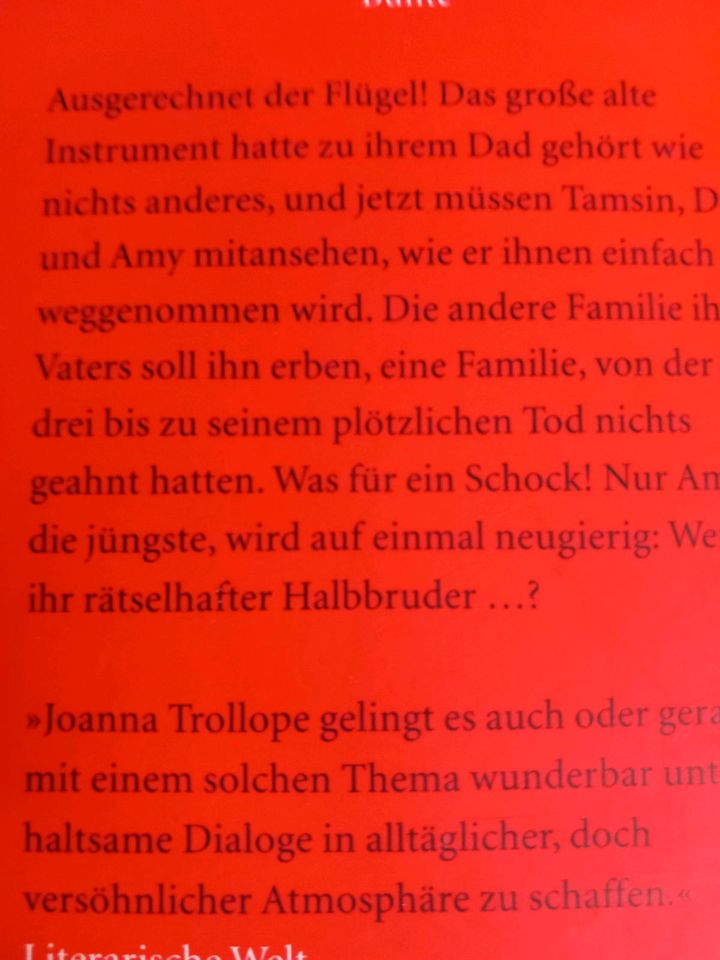 Roman, die andere Familie, Johanna Trollope in Dresden