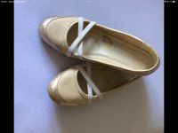 Schuhe Flach Beige Größe 39 Nordrhein-Westfalen - Krefeld Vorschau