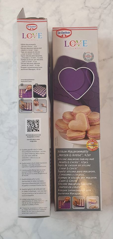 OVP - 2x Dr.Oetker Silikon-Macaronmatte zum Backen von Macarons in Hamburg