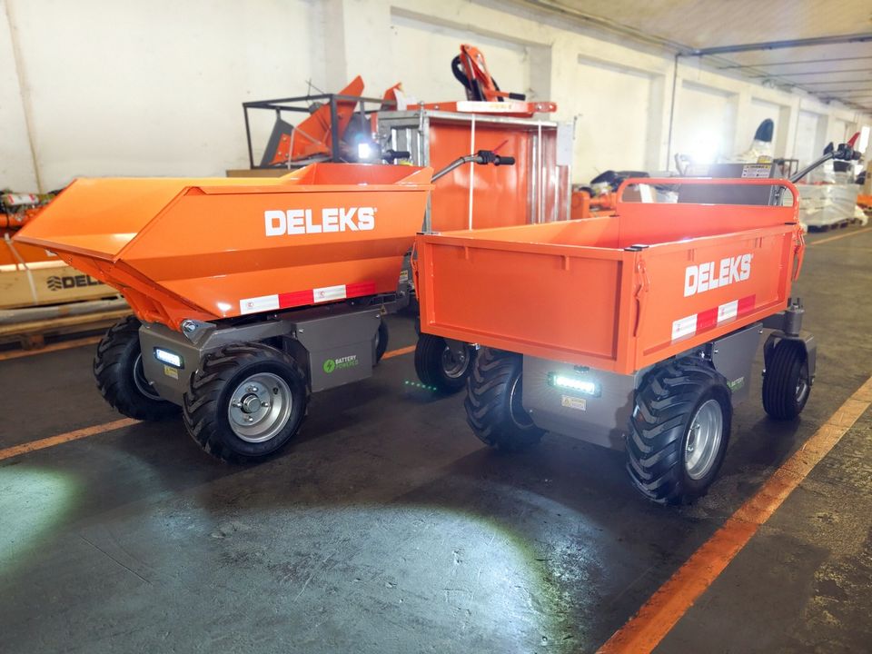 Elektrische Schubkarre Minidumper HYDRAULISCH DELEKS® XE-500hf in Pfaffenhofen a. d. Glonn