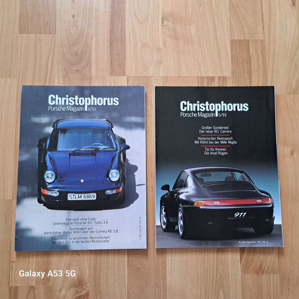 16 Hefte Porsche Magazin Chtistophorus Porsche 911 von 1993 -1997 in Wetzlar