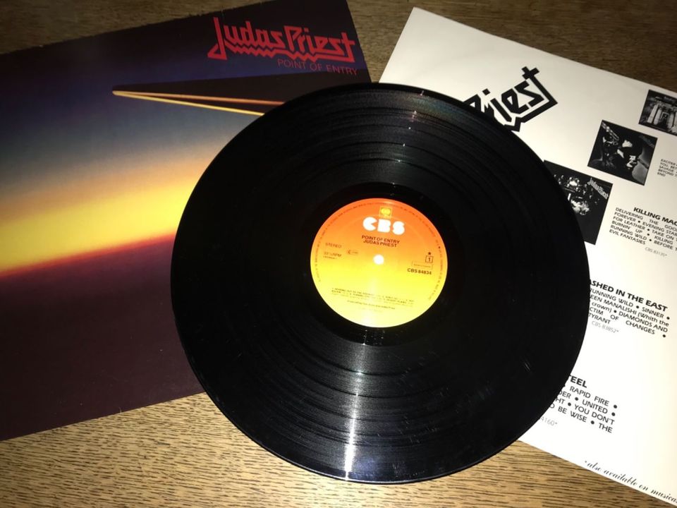 Judas Priest Vinyl Album LP Point Of Entry 1981 in Berlin