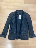 Esprit Leder Wildleder Blazer Jacke XS/34 schwarz Düsseldorf - Heerdt Vorschau