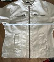 Neue Lederoptik Jacke gr  44 Creme Farben Bremen - Blumenthal Vorschau