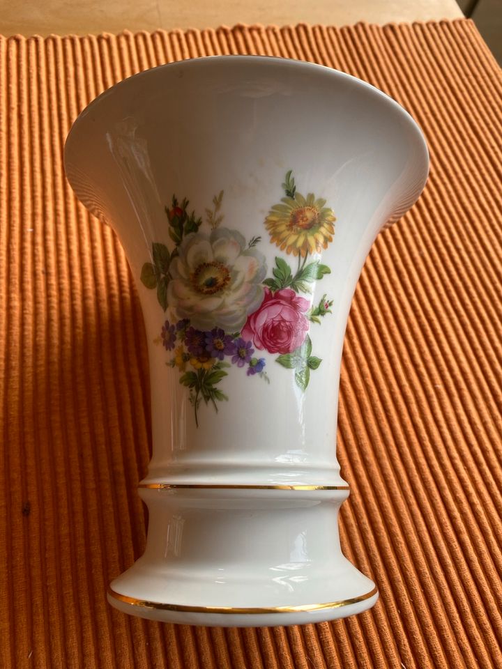 Fürstenberg - Vase 16 cm - Bunte Blume in Stuttgart