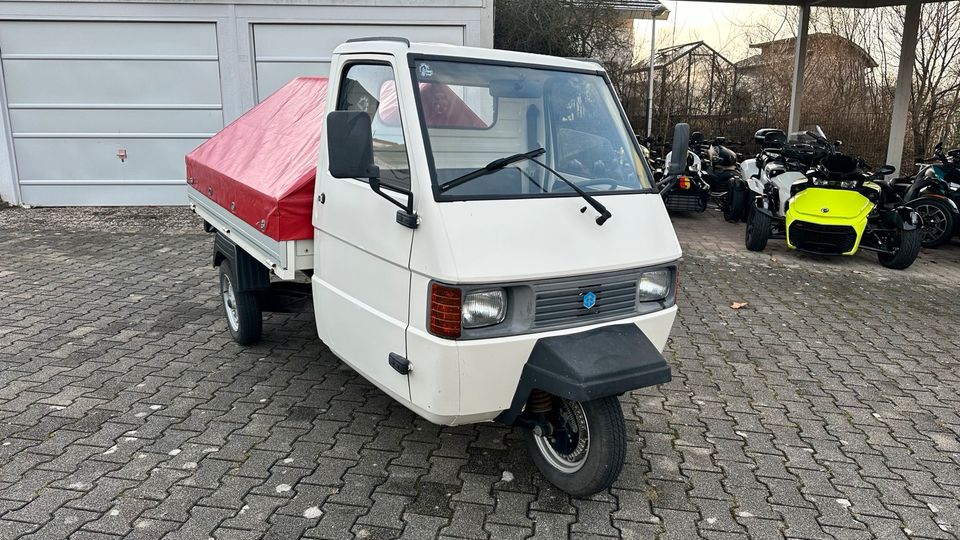 PIAGGIO APE TM 220, mit Plane, Top Zustand, Pick Up, 3 Rad, in Großbottwar